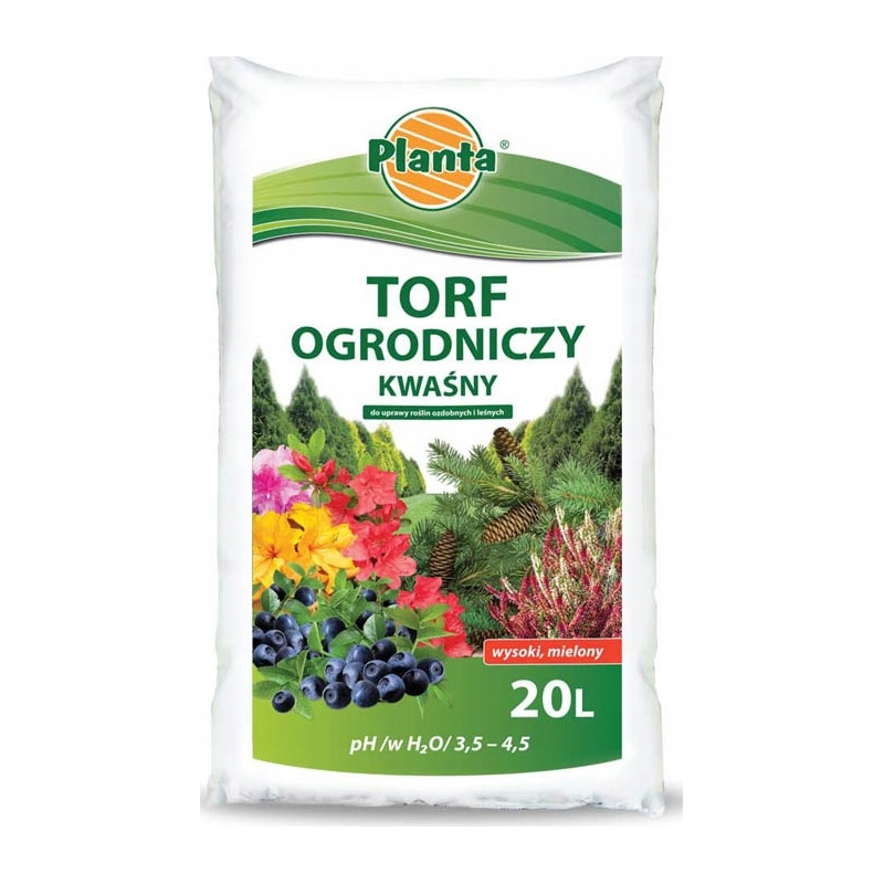 Torf ogrodniczy kwaśny 20 L